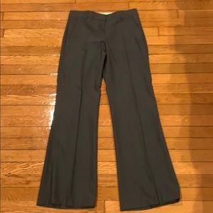 Theory gray pinstripe suit pants size 4